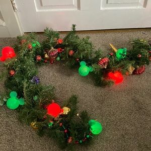 Disney Mickey might up garland strand includes 1 strand at approx 4ft.